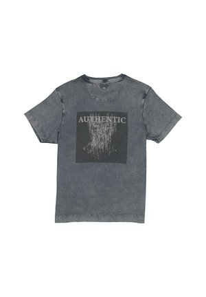 Emilio Adani, RUNDHALS T-SHIRT - Print T-shirt - anthrazit