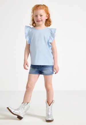 Denim shorts - blue denim