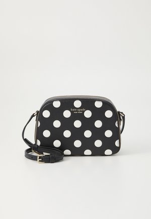 DEVIN BREEZY DOT EMBOSSED SAFFIANO  - Bandolera - black multi