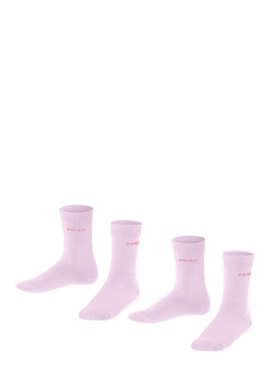 Foot Logo 2-Pack - Sokken - rose