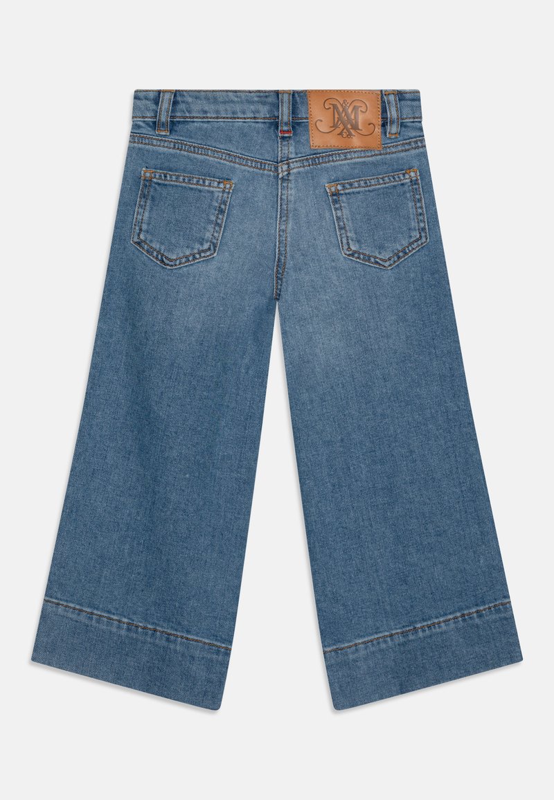 WIDE CROPPED Jeans baggy blue denim/blu denim