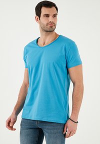 Buratti V-NECK  - Základné tričko - indigo