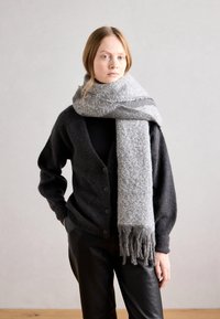 Anna Field Cachecol - dark grey/light grey