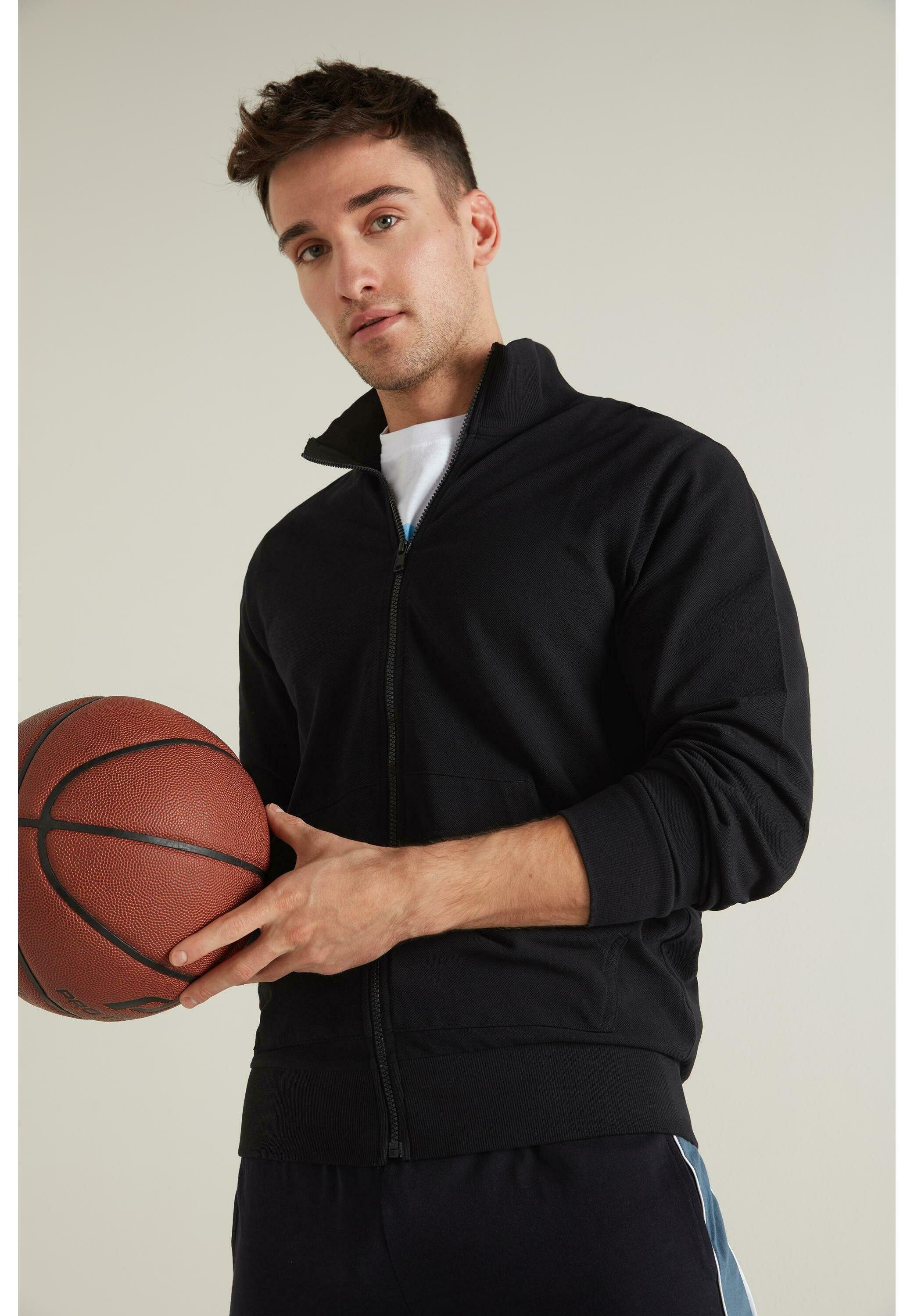 Tezenis Sudadera con cremallera - nero/negro - Zalando.es