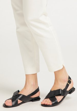 Riemensandalette - black