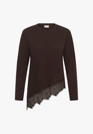 Kaffe, KAMELIS LONG SLEEVE - T-shirt à manches longues - coffee bean