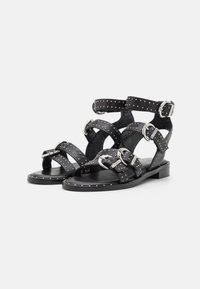 Bronx THRILL - Sandalen - black