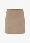 Denim PCSALUME HW - Farkkuhame - taupe gray