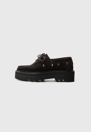 AASTHA - Bootschoenen - dark brown