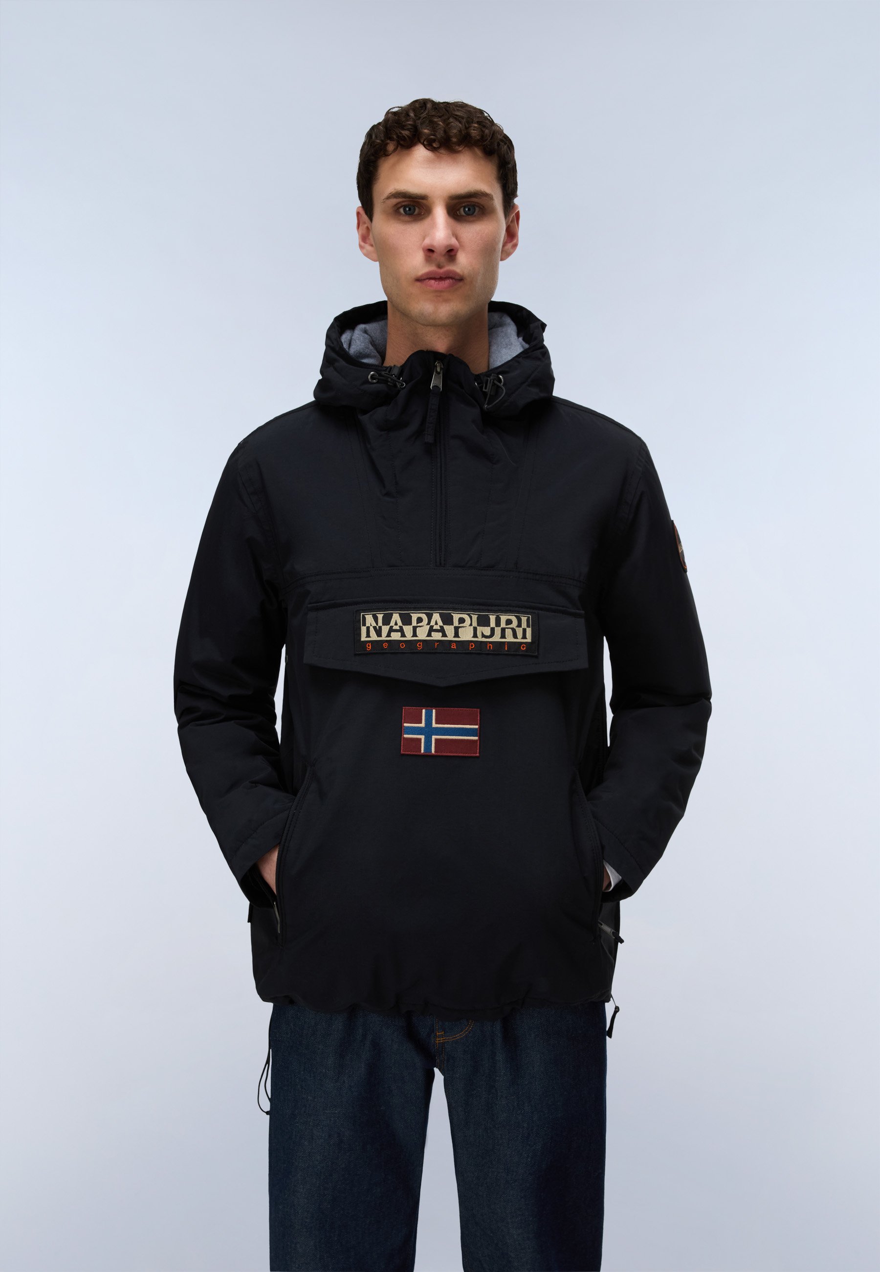 Napapijri RAINFOREST POCKET - Outdoor jacket - black - Zalando