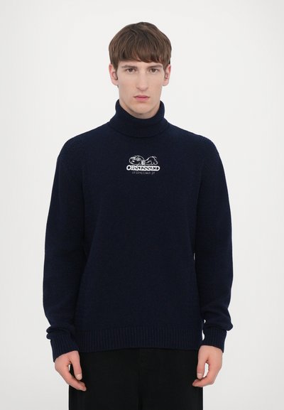 Iceberg MAGLIA LUPETTO - Πουλόβερ - blu scurissimo