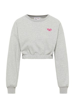 myMo ATHLSR, Sweatshirt - hellgrau melange