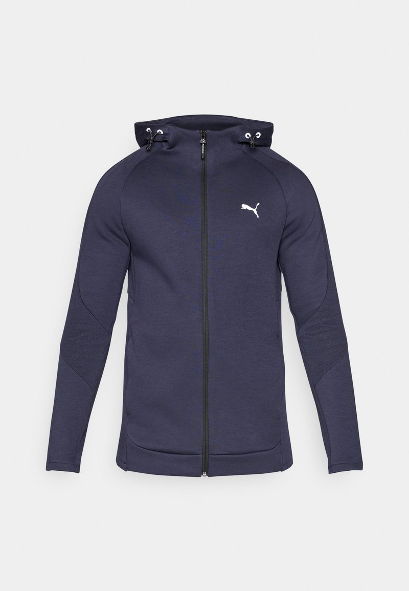 Puma Sweater met rits donkerblauw