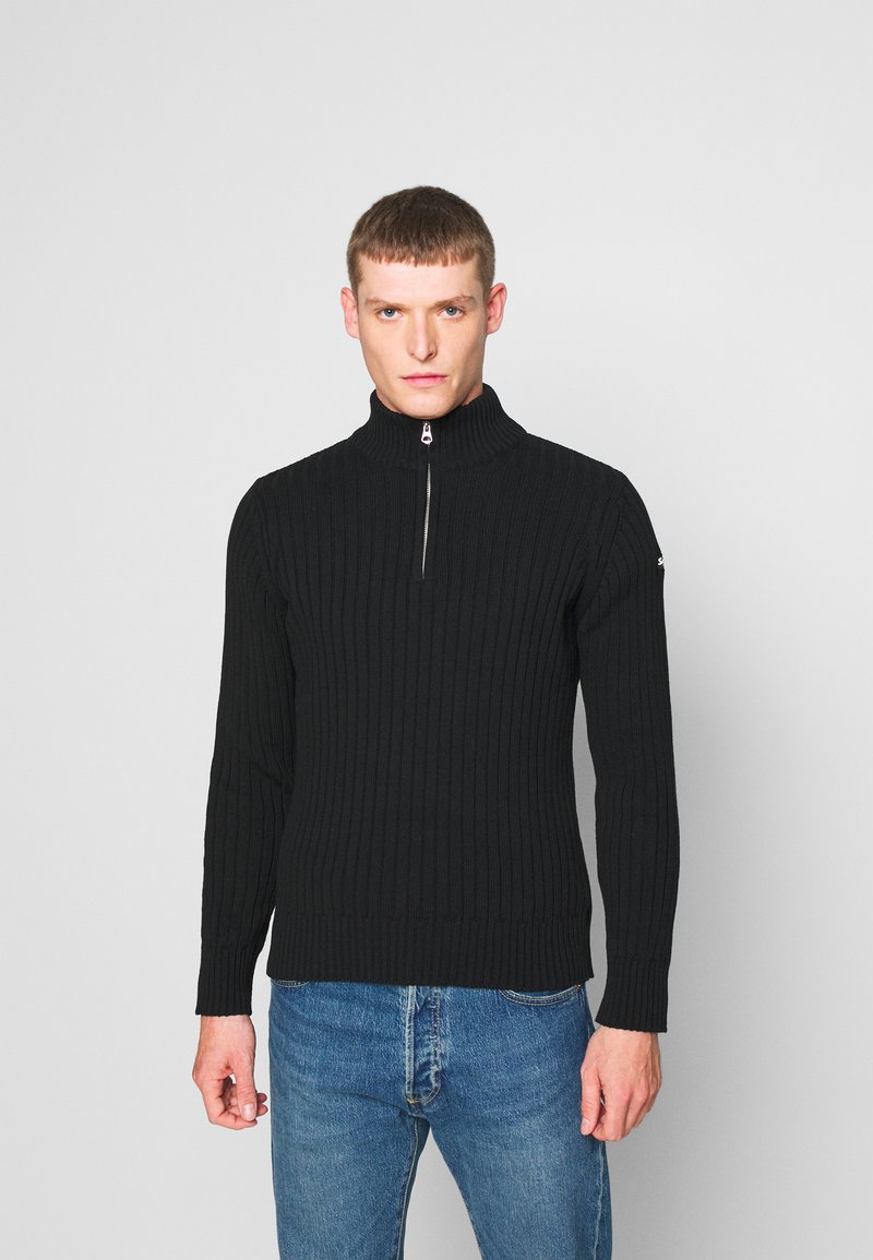 Schott PLECORAGE - Strickpullover - black