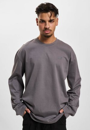 DEF EVERYDAY - Long sleeved top - anthracite washed