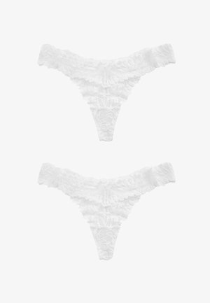 Next, 2 PACK. - - Tanga - white