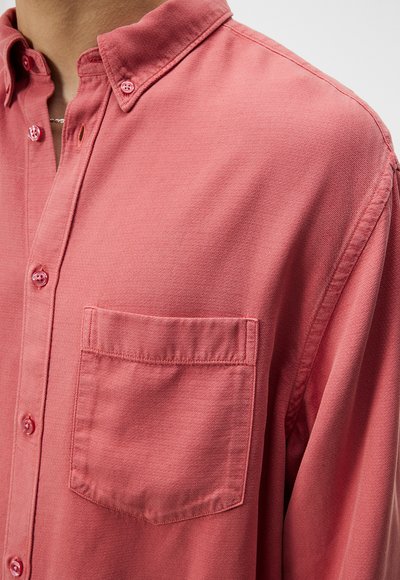 J.LINDEBERG REG STRUCTURE - Shirt - dusty cedar