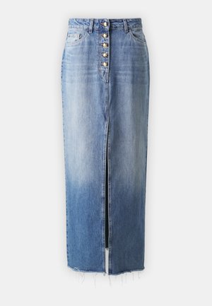 Elisabetta Franchi, WOMENS SKIRT - Denimnederdele - light denim