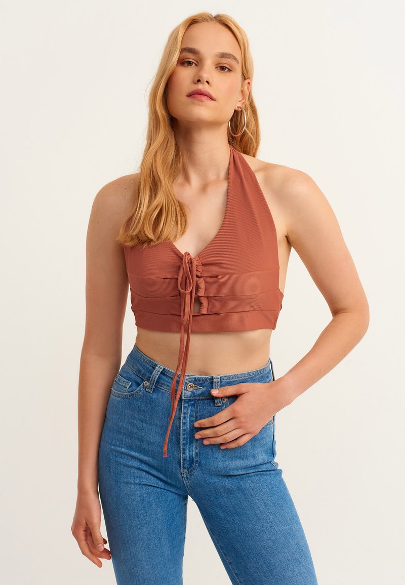 Damen T-Shirts | OXXO Bluse morocco/hellbraun - VS71753 Damen T-Shirts | OXXO Bluse morocco/hellbraun - VS71753