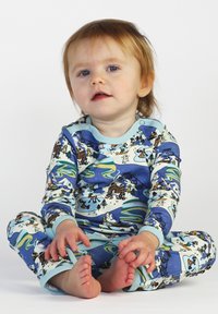 Småfolk LONG-SLEEVED WITH WINTER LANDSCAPE - Pidžame - federal blue