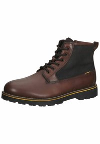 camel active Lace-up ankle boots - dark brown