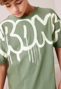 Next 3 PACK SET REGULAR FIT - Pigiama - blue green graffiti