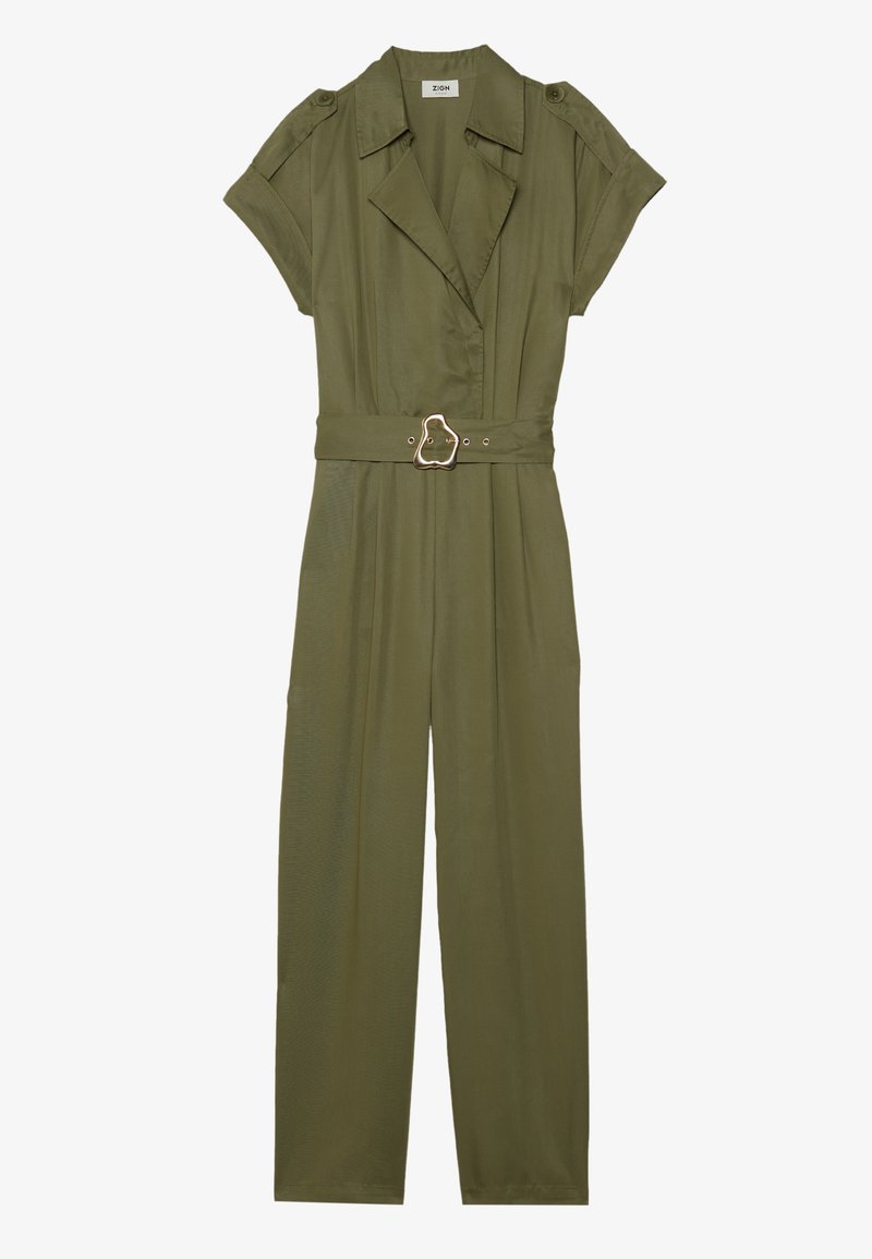 Zign Studio Jumpsuit donkergroen