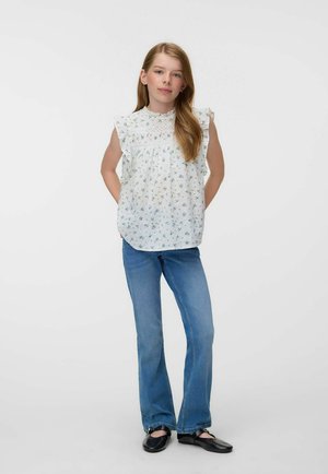 VERO MODA Girl, TOP VMTRINE TOP - Blouse - snow white