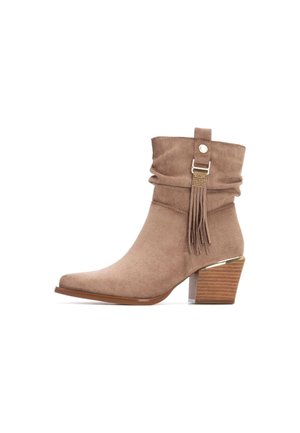 Botines camperos - beige