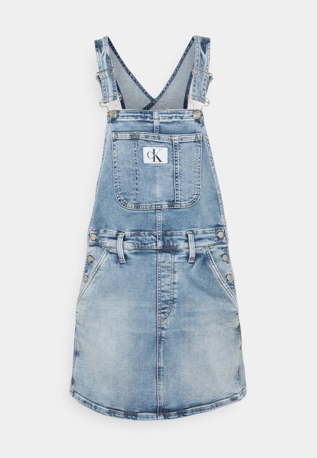 DUNGAREE - Jeanskleid - denim light