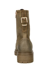 Nelson VETER - Enkellaarsjes met plateauzool - bruin