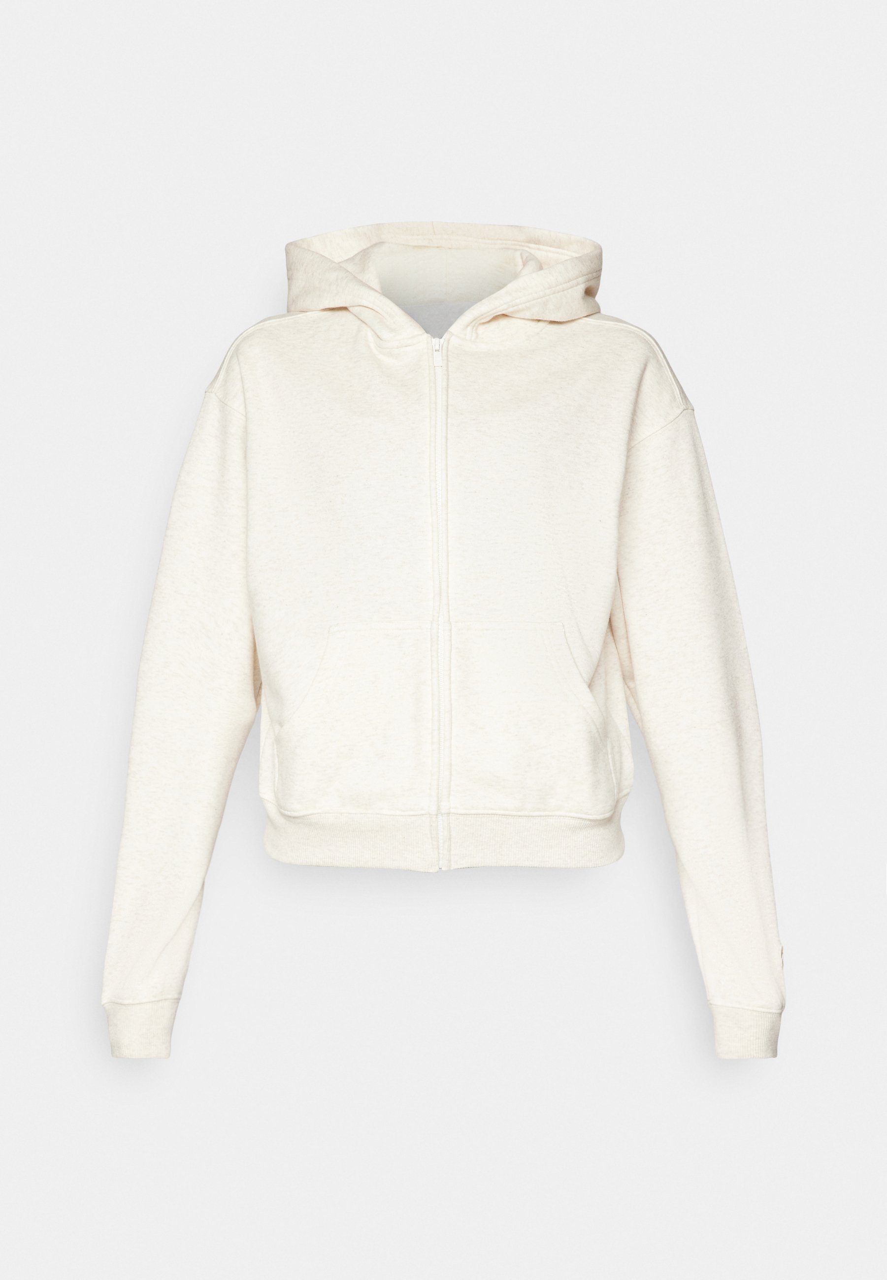 Fabletics COZY FULL ZIP HOODIE - Zip-up sweatshirt - bone heather
