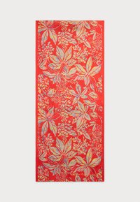 FLORAL SILK SCARF - Eșarfă - vail orange