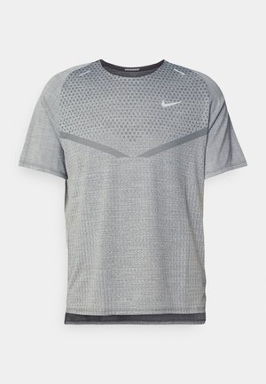 Nike Performance TECHKNIT ULTRA - Tekninen t-paita - smoke grey/grey fog