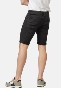 Koroshi LOW RISE - Kratke hlače od trapera - black