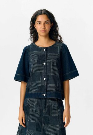 Blouse - dark blue denim