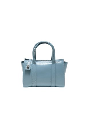 Stradivarius, MINI TOTE BAG WITH CLASP - Sac à main - light blue