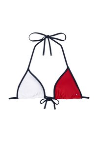 Tommy Hilfiger CORE FLAG-STRIANGLE RP - Bikini top - dark night navy