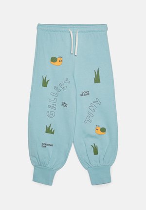 ARTSY SNAIL UNISEX - Tracksuit bottoms - warm blue