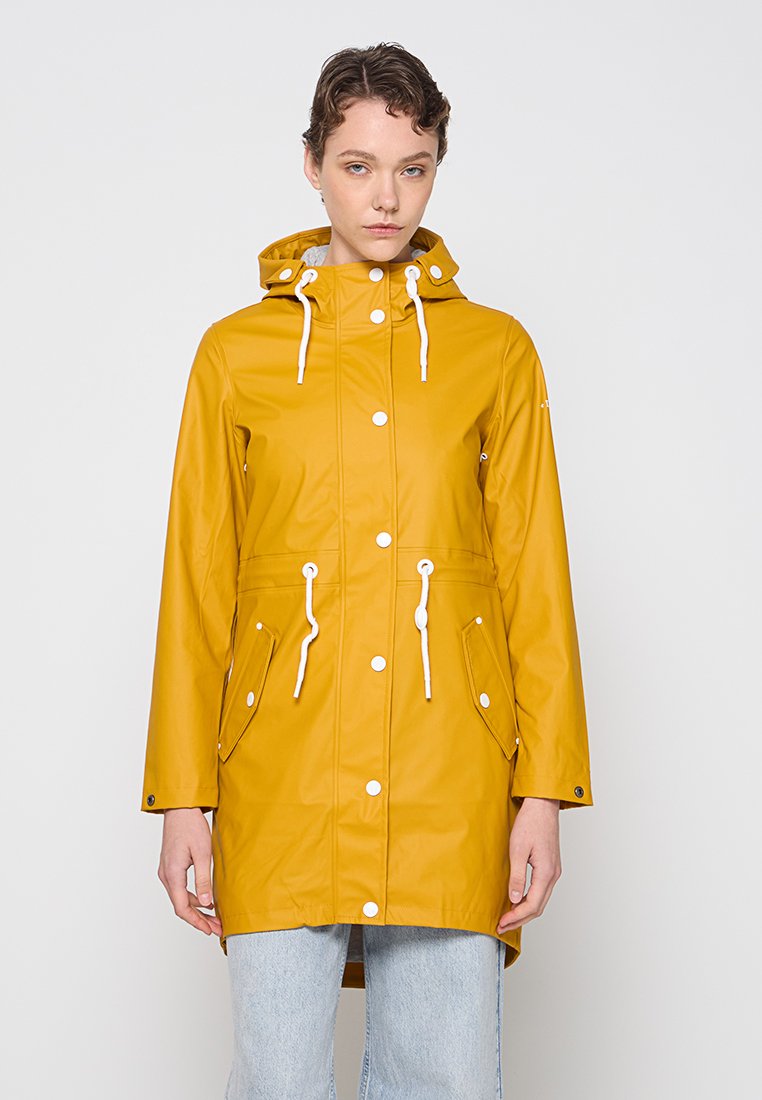 dreimaster Regenjas okergeel