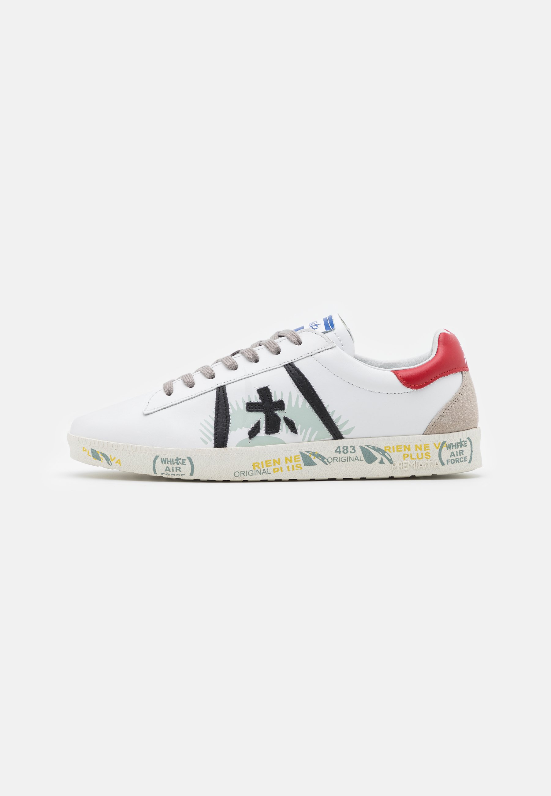 Premiata ANDY - Sneakers basse - white/red/bianco - Zalando
