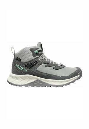 HIGHTRAIL MID - Hiking shoes - hellgrau flechten grün