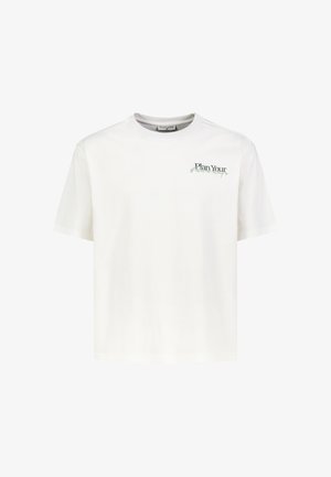 Eight 2 Nine, EIGHT 2 NINE T-SHIRT MIT STICK & PRINT - Print T-shirt - white
