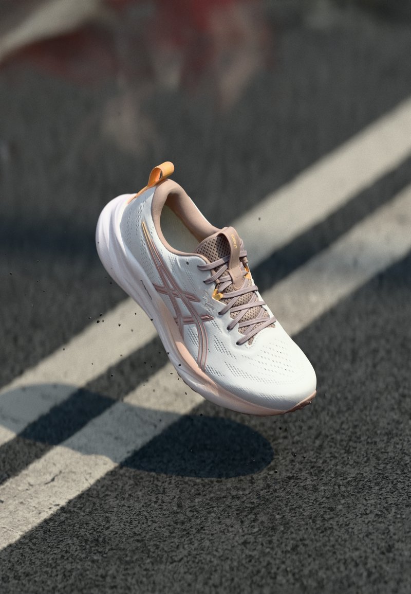ASICS - GEL PULSE 16 - Zapatillas running asfalto - white/fawn, Ampliar