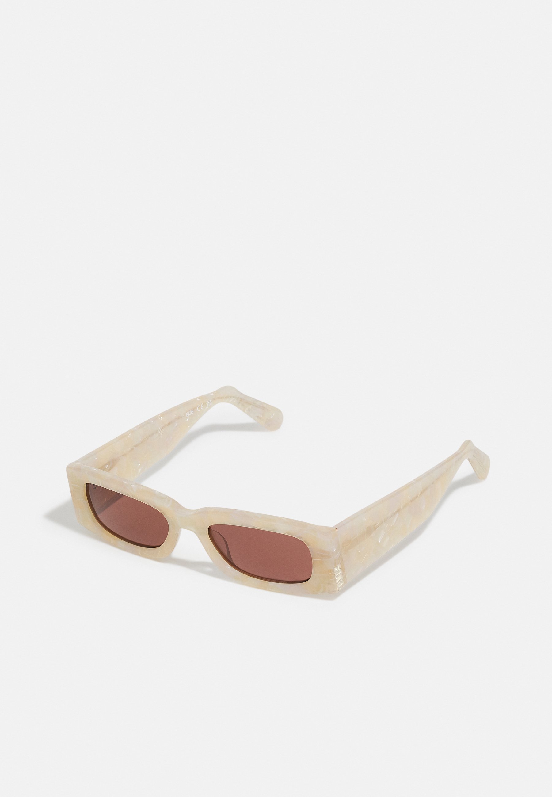GCDS UNISEX - Sunglasses - ivory/off-white - Zalando