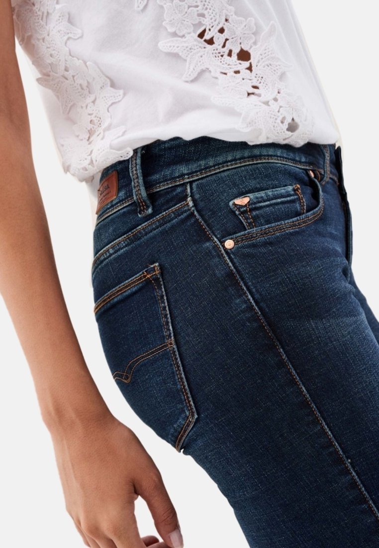 Salsa Jeans Jeans Skinny Fit dark-blue denim (Pre-owned