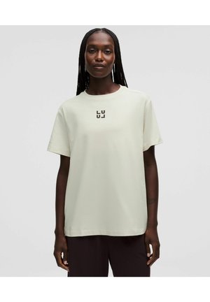 T-shirt med print - light ivory sequoia