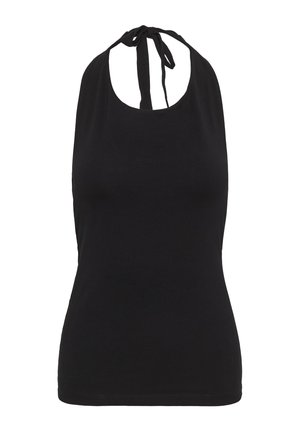 Kaffe, KAOLEA HALTERNECK - Débardeur - black deep