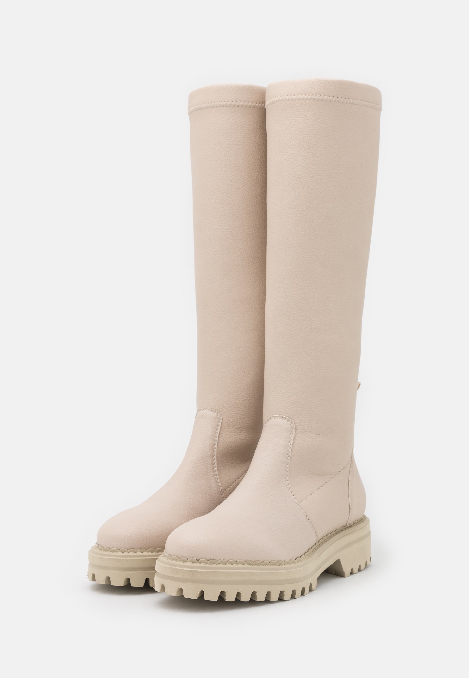 Pedro Miralles Botas con plataforma - crema - Zalando.es