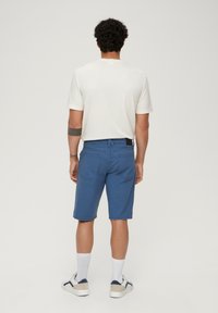 s.Oliver STRETCH - Jeansshort - blau